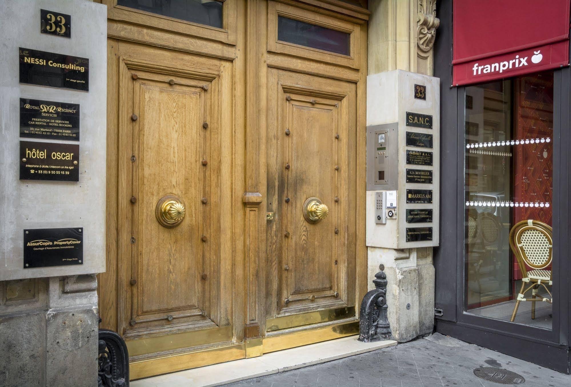 Hotel 33 Marbeuf Paris Luaran gambar